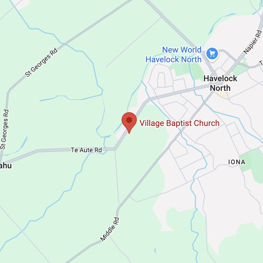 Map to Village Baptist Church