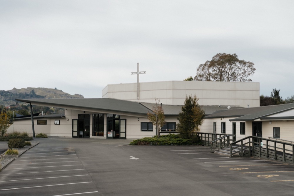 Village Baptist Church from the car park